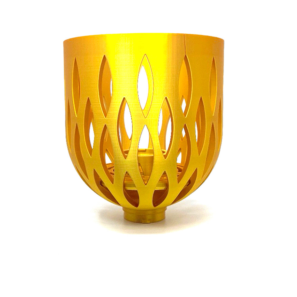 6 inch Orchid Crown Pot for Giant 2" Diameter Moss Poles or Drip Trays