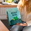 Rosy Soil 4qt Organic Indoor Houseplant & Herbs Potting Soil Mix