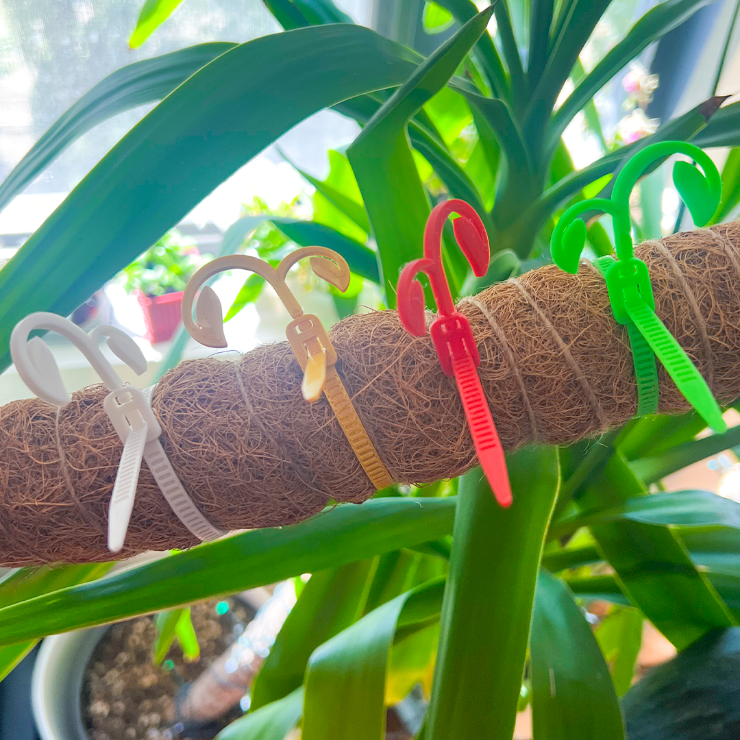 Leafy Stem Support Twisting Zip-Ties